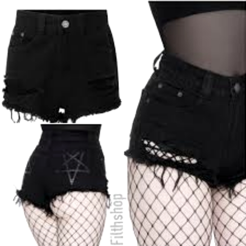 KILLSTAR PENTAPOCKET SHORTS SIZE 2XL - RUNS SMALL